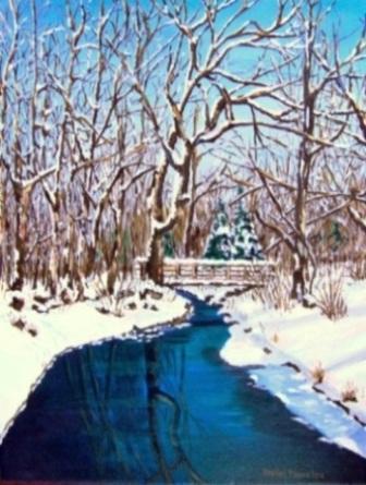 Amberwood Creek in Winter